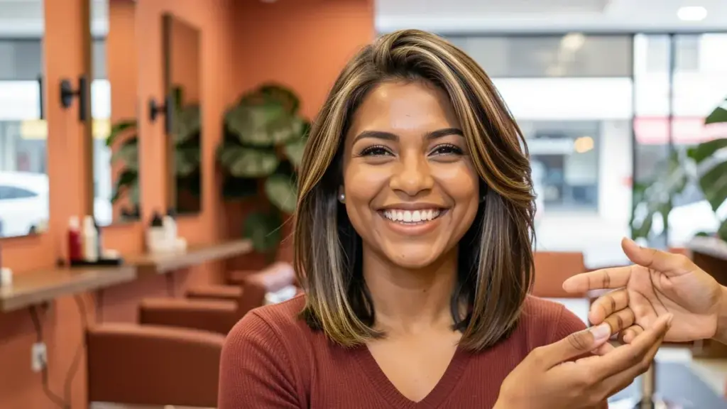 Long bob para rosto redondo: como pedir o corte certo no salão Long bob para rosto redondo: como pedir o corte certo no salão